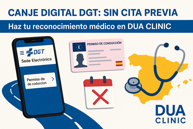 Canje online carnet de conducir
